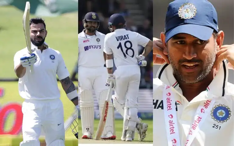 A Major Coincidence Between Virat Kohli, Rohit Sharma And MS Dhoni's Test Retirement
